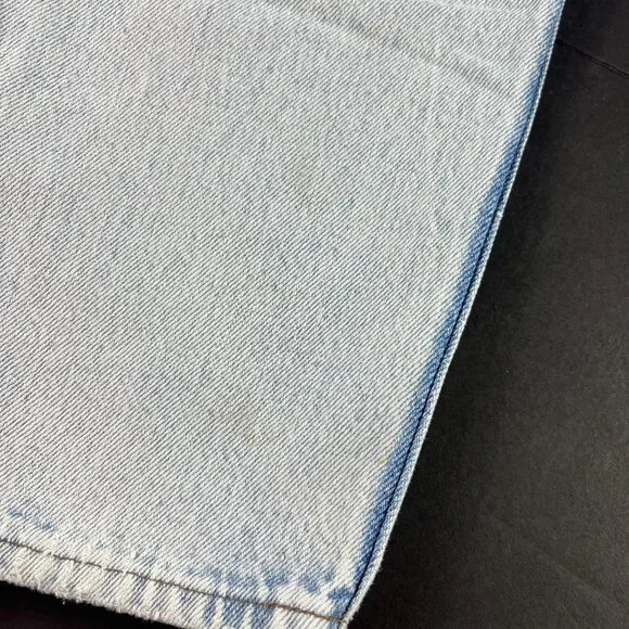 VTG 90s Levi's Silver Tab Jean Men 33x32 Baggy Blue Faded Cotton Denim Tag 33x34